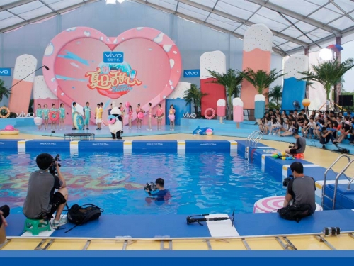 tendas de eventos esportivos para piscina