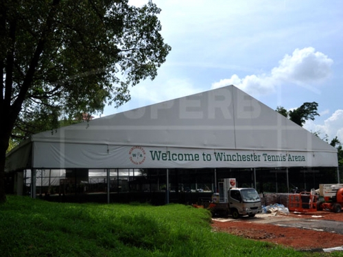 tendas grandes do evento do branco exterior feito sob encomenda com tamanho diferente