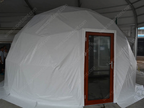 barraca de cúpula geodésica de luxo selvagem para venda