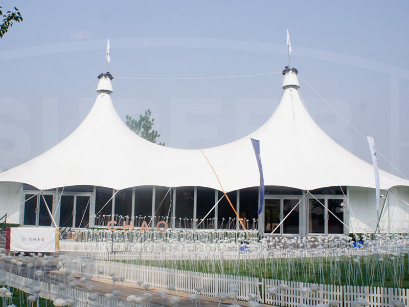 grande tenda de circo em pequim