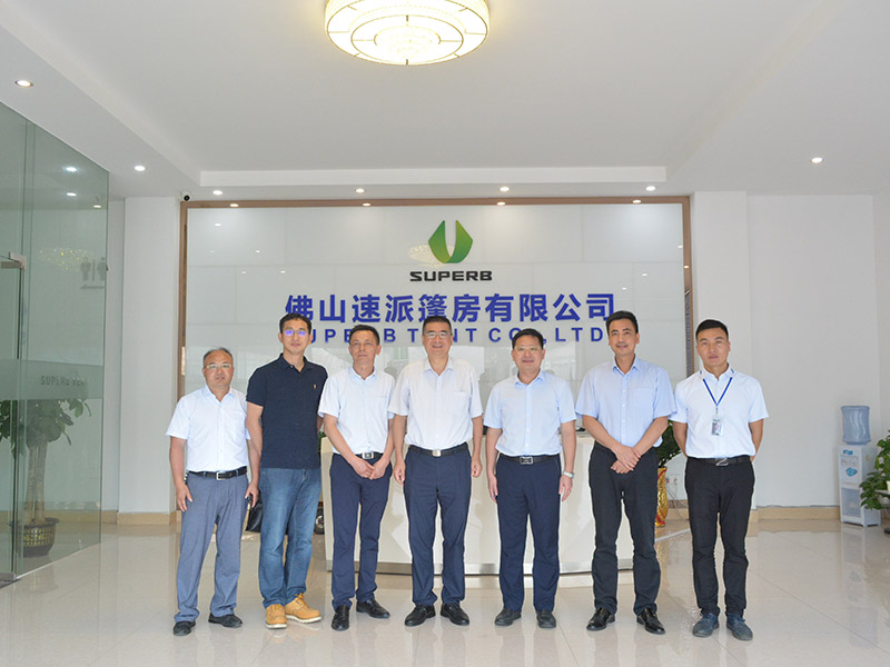 o vice-prefeito da cidade de yunfu, mayo-lijian, visitou nossa empresa para investigação e pesquisa